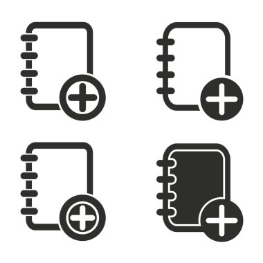 Kitap Icon set Ekle.