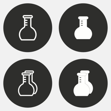 Şişesi - vektör simgesi.