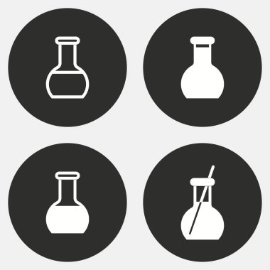 Şişesi - vektör simgesi.