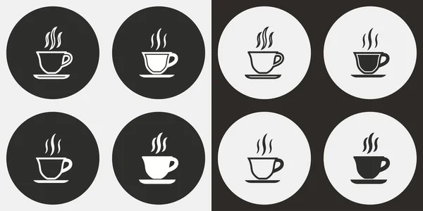 Coffee cup - vector icon. — Stock Vector