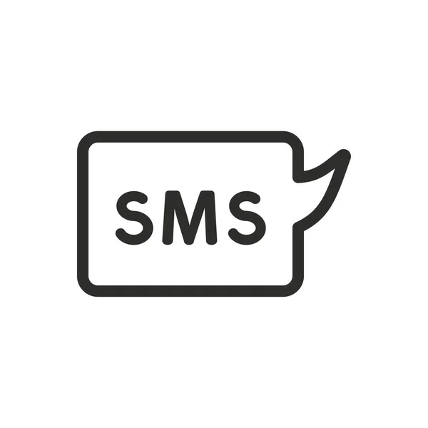 Sms Vector Icon. — Stock vektor