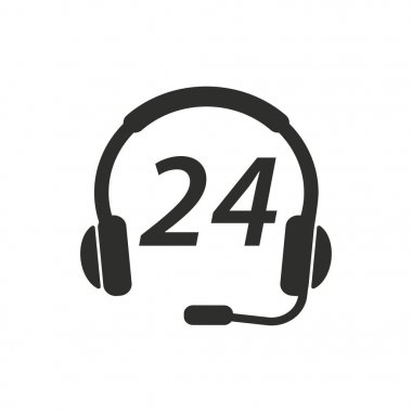 Yardım vektör simgesi.