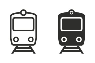 Metro vektör simgesi.