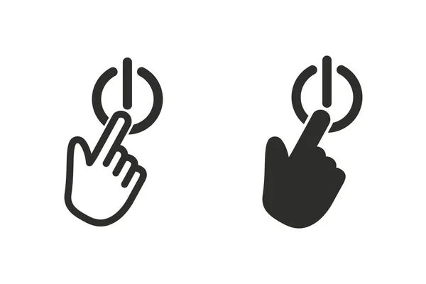 Touch vektor icon. — Stock vektor