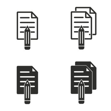 Not defteri Icon Set.