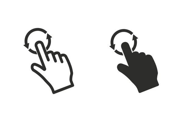 Hip hop finger gesture Stock-Vektorbilder