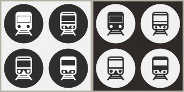 Metro - vektör simgesi.