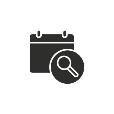 Takvim vektörü simgesi.