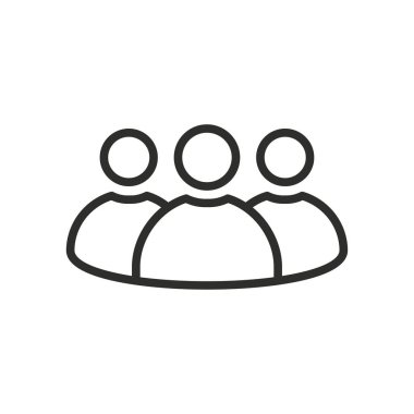 insanlar vektör simgesi.