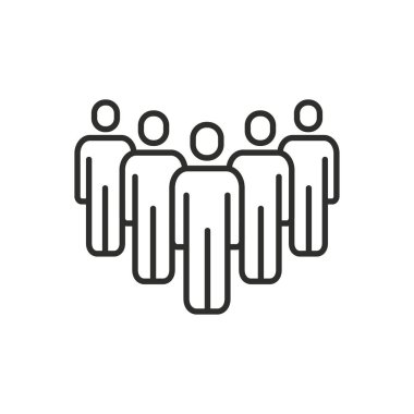 insanlar vektör simgesi.