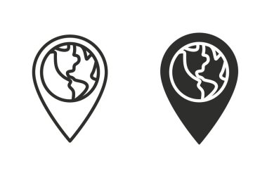 Vektör simge. Siyah illüstrasyon izole grafik ve web tasarımı için beyaz arka plan üzerinde.