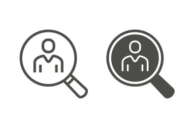 Yönetim danışmanlık vektör simgesi.