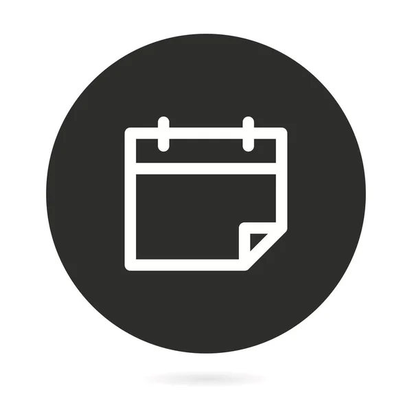 Kalender - vektor icon. — Stock vektor