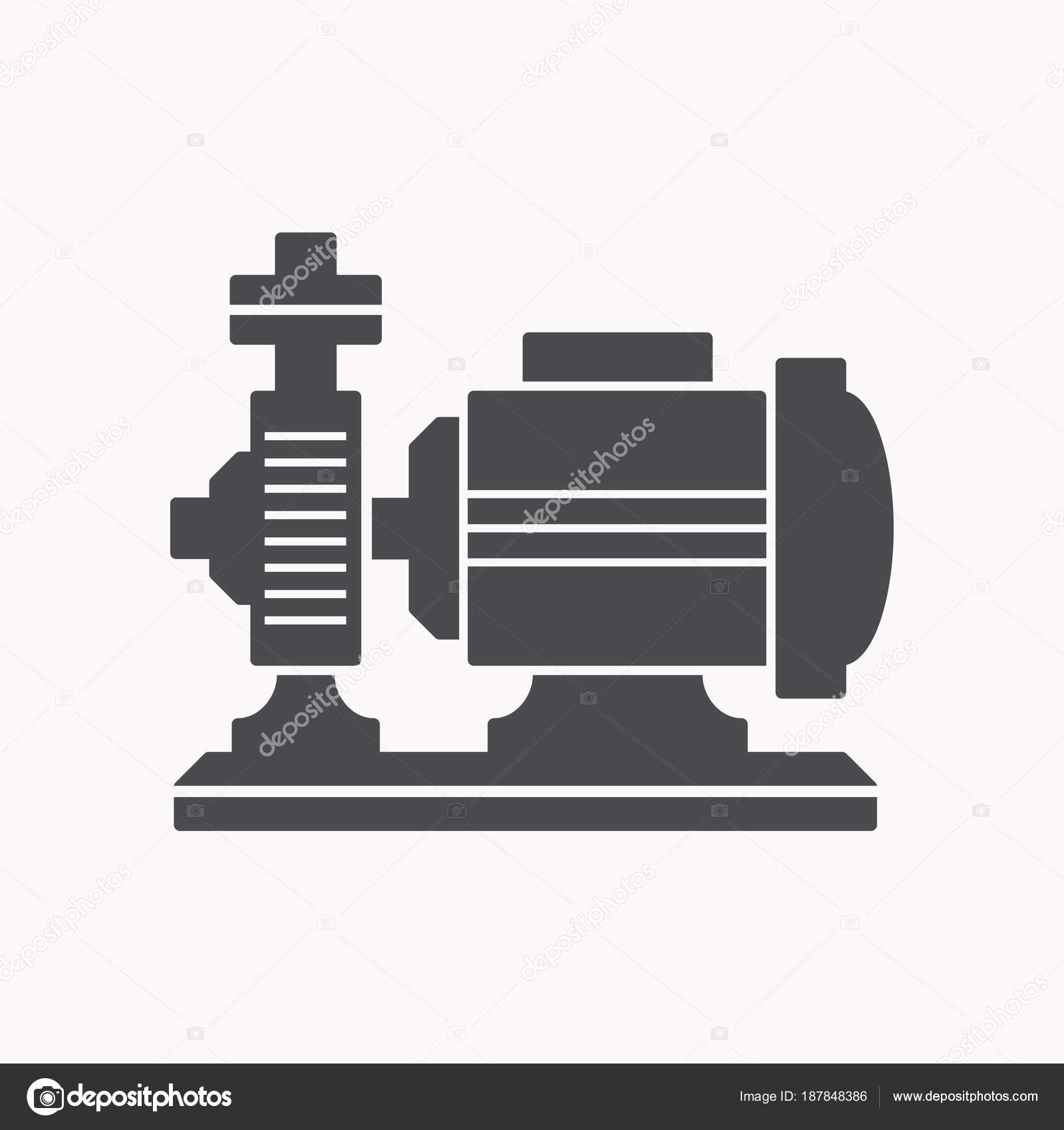 Öl-Pumpe - Schwarze Ikone Auf Weißer Hintergrundvektorillustration Für  Website, Bewegliches Applicaton, Darstellung, Infographic Vektor Abbildung  - Illustration von geschäft, zeile: 133876851