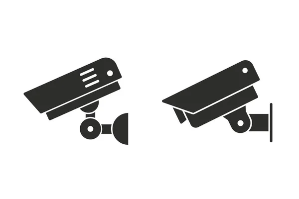 Icône vectorielle caméra de sécurité. — Image vectorielle