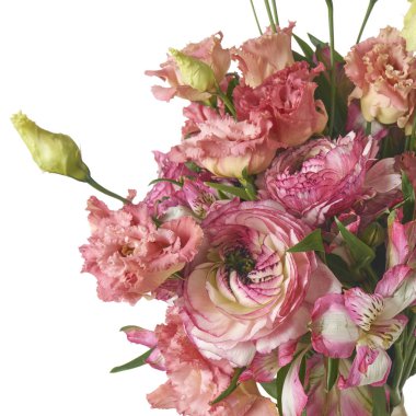 Buket çiçek paket içinde