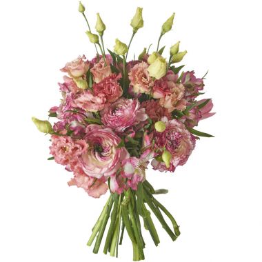 Buket çiçek paket içinde