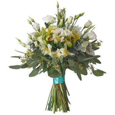 Buket çiçek paket içinde