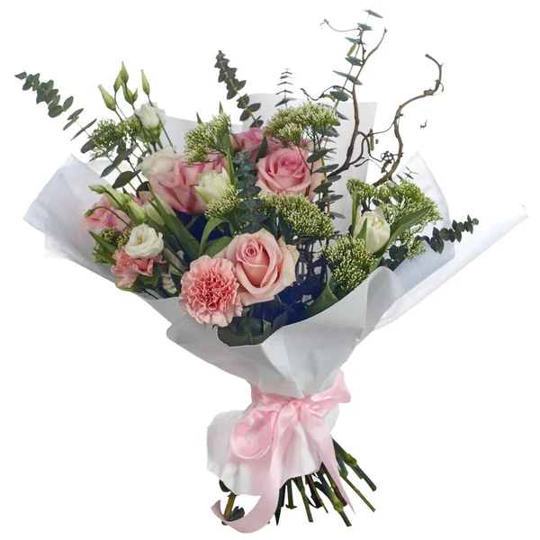 Buket çiçek paket içinde