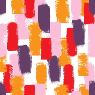 Renkli elle çizilmiş çizgiler