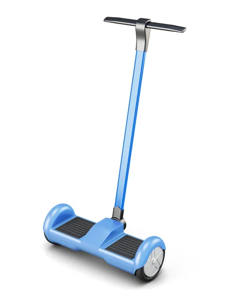 Segway with handle isolated on a white background. 3d rendering — Stock Photo, Image