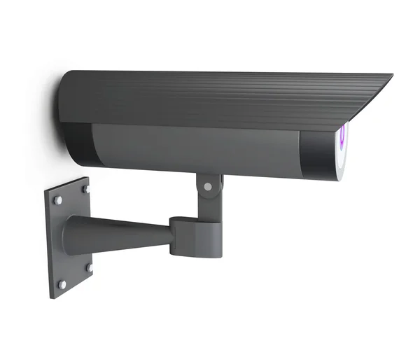 Video surveillance camera. 3d rendering — Stock Photo, Image