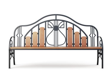 Beyaz arka plan üzerinde izole sahte tezgah. 3D render