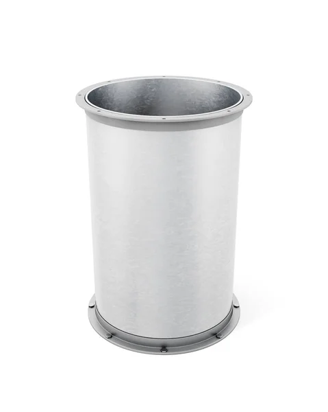 Vent pipe is isolated on a white background. 3d rendering — Stock Photo, Image