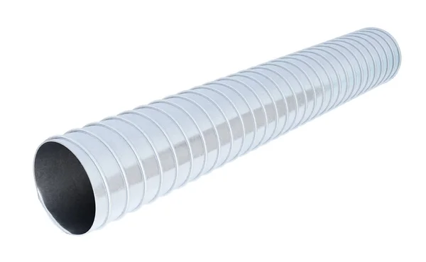 Tubo de conducto aislado sobre fondo blanco. renderizado 3d —  Fotos de Stock