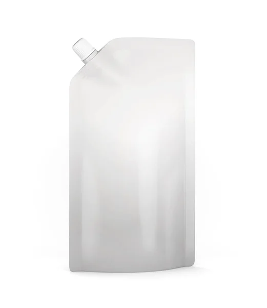 Plantilla doy pack aislada sobre fondo blanco. renderizado 3d —  Fotos de Stock