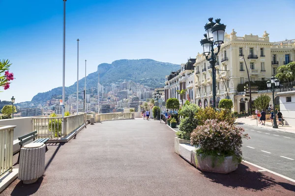 Promenade in Monte Carlo — Zdjęcie stockowe