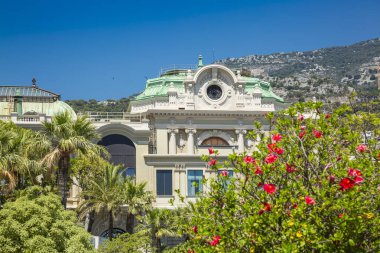 Bahçeleri ve saraylar Monte Carlo'da
