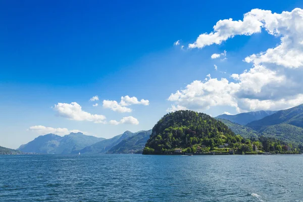 Krásné Itailan Horské Jezero Como Lombardii — Stock fotografie