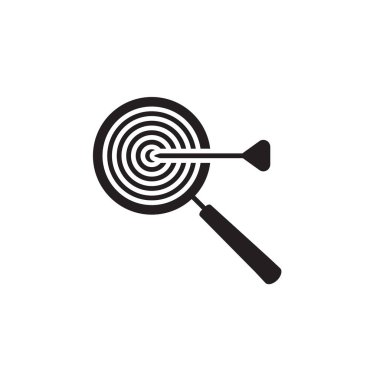 Bir renk stil vektör simge veya resim gösteren web sitesi seo sıralaması