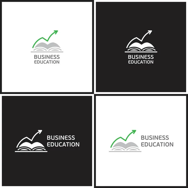 Stock vector Vector eps logotype or illustration about business education