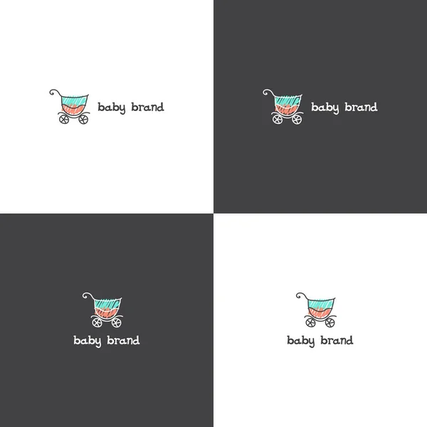 Vector logo eps 10 about baby goods company — Vector de stock