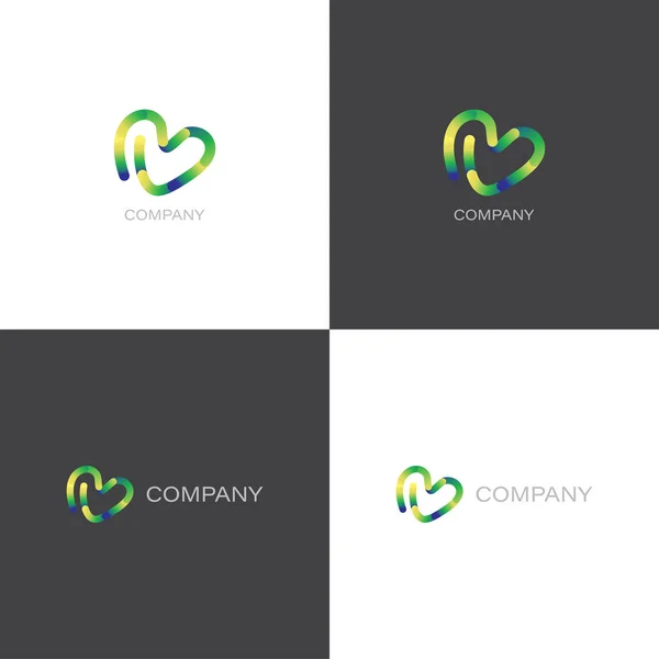 Kreatív ügynökség vagy design cég logója — Stock Vector