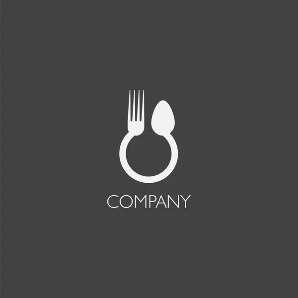 Eat, food delivery or restoraunt logo — Stock Vector