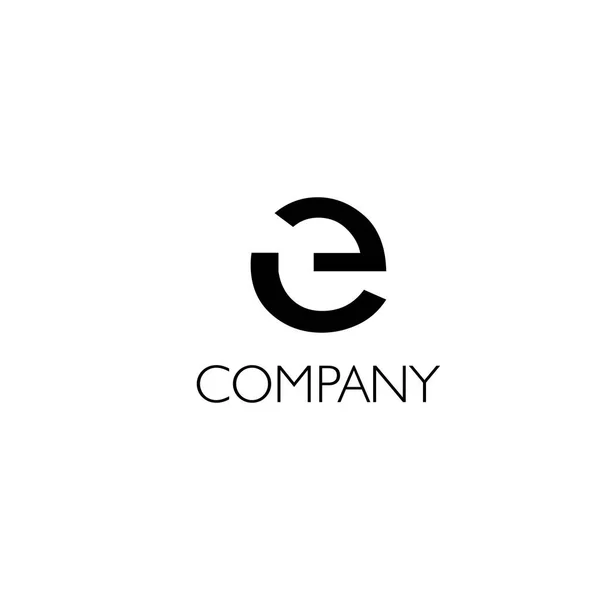 E harfi şirket logosu
