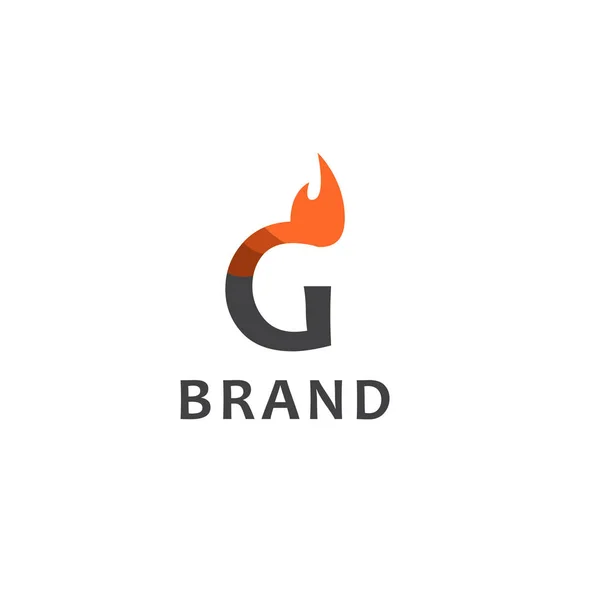 G betű cég logója — Stock Vector