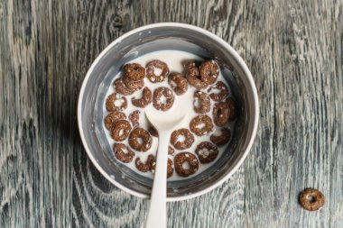 Sütlü çikolata Yüzükler.