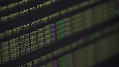Program kodu bir bilgisayar ekranında taşıma