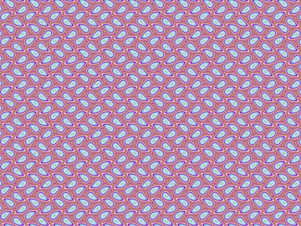 Αφηρημένη πολύχρωμη εικονογράφηση. Μπλε λοβούς σε ροζ φόντο. Παρασκήνιο Μωσαϊκό υφή — Φωτογραφία Αρχείου