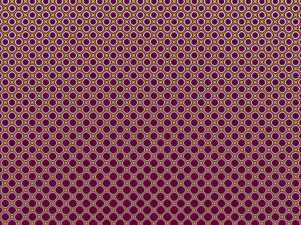 Abstrakta mångfärgade illustration. Röda fyrkanter på gul bakgrund. Diagonal gradient mönster. Mosaic textur — Stockfoto