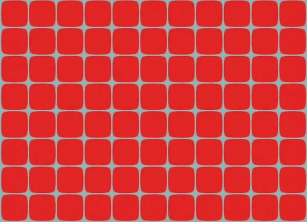 Abstracte veelkleurige afbeelding. Rode vierkantjes op een lichte achtergrond. Naadloze patroon. Mozaïek achtergrondstructuur — Stockfoto