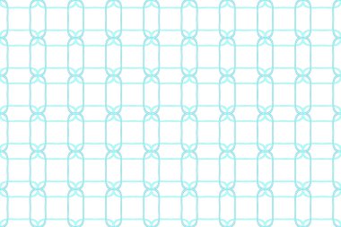 Soyut çok renkli resimde. Mozaik doku. Turkuaz desen beyaz zemin üzerinde. Seamless modeli.