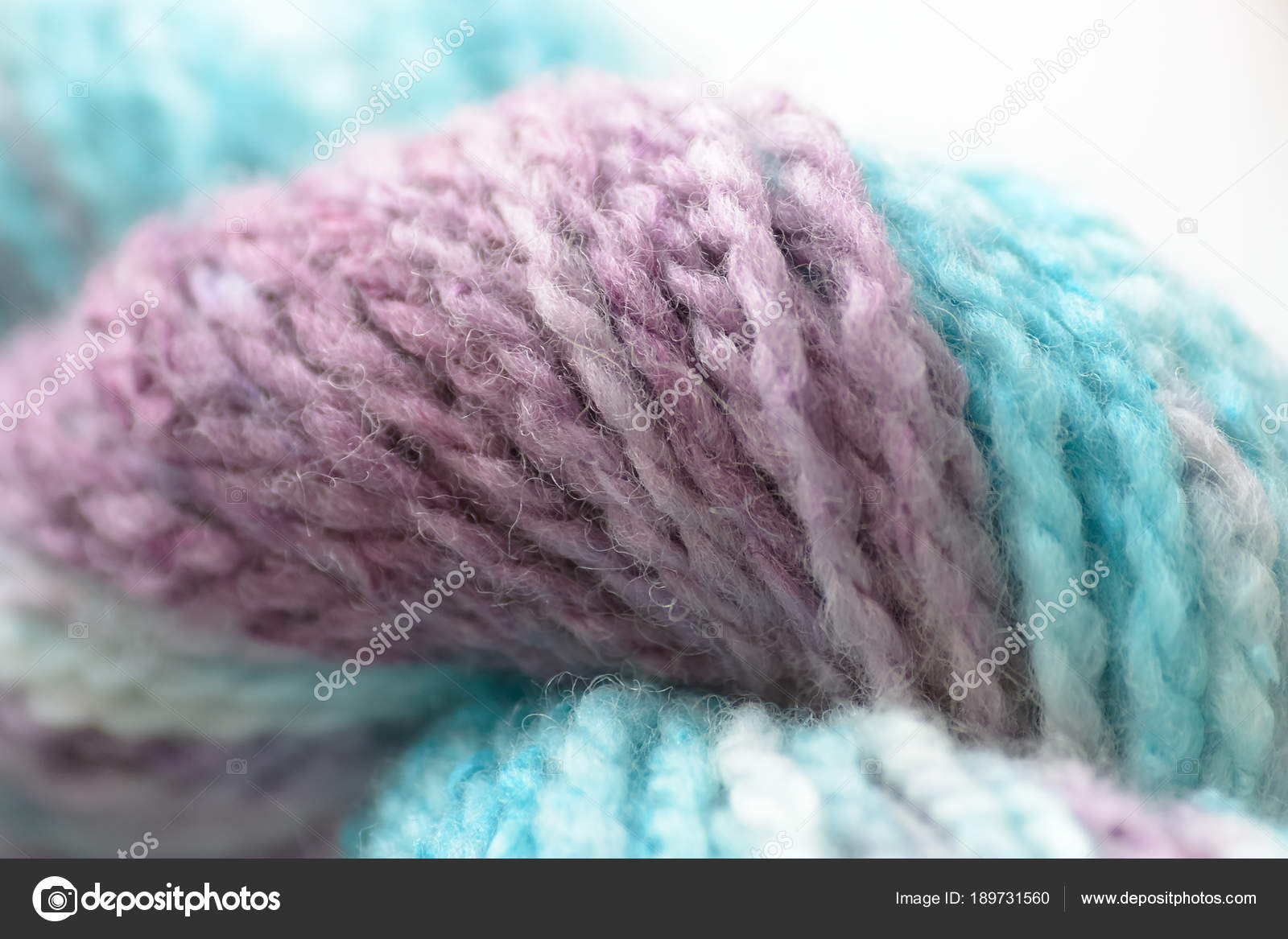 multicolor wool yarn