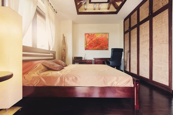Dormitorio villa interior —  Fotos de Stock