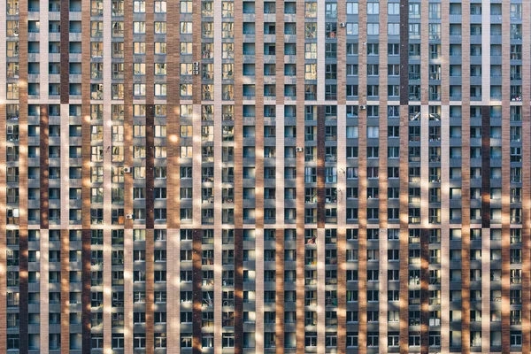 Casa Con Muchas Ventanas Zona Dormitorio — Foto de Stock