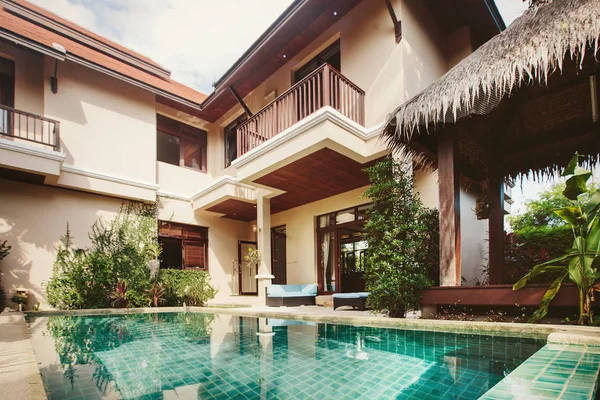 Luxe Villa Met Zwembad — Stockfoto